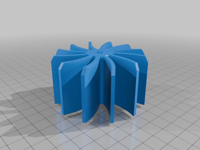 turbine / procharger blade for lego vacuum engines