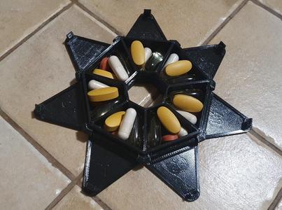 7-day Pill Box: Multiple Sizes Available