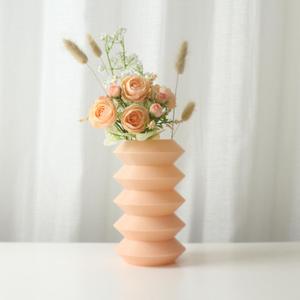 The Symmetry Vase STL 3D Print File, Home Decor Vase for Plants and Flowers, With Secret