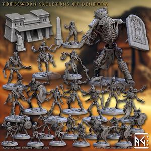 Tombsworn Skeletons of Denmora (Complete set - 73)