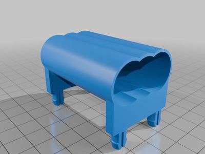 JB Weld tube holder for Pegboard