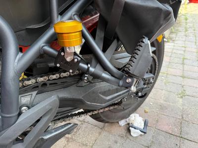Tiger 800 subframe Cobrra 2 nemo holder