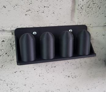 Simple Vacuum Tool Attachment Wall Holder