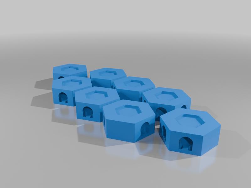 Pedestal for Gravitrax with passageways
