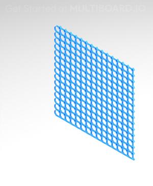 15x15 Bottom Edge - Multiboard Border Tile
