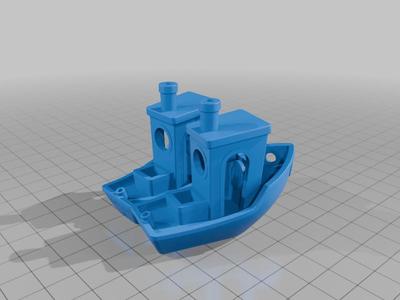 Conjoined twin #3DBenchy