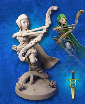 Elf Ranger Female Level 15 - Bow