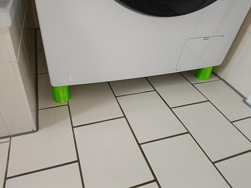 TPU Erhöhung Entkopplung für Samsung Waschmaschine / TPU elevation decoupling for Samsung washing machine