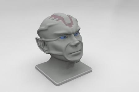 Alien Vulcan Head