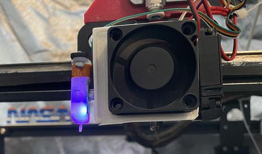 Ender 3/5 4010/4020 Spider v3, Low Profile, High Temp,  Fan Shroud