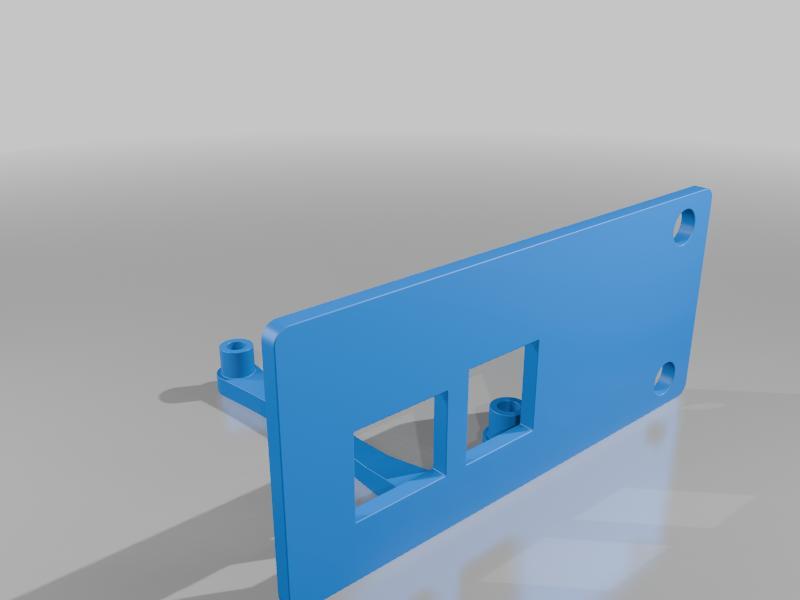 Raspberry Pi Model B Rack Mount 1U