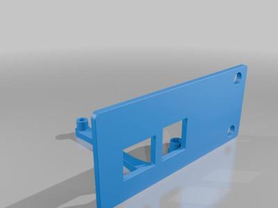 Raspberry Pi Model B Rack Mount 1U