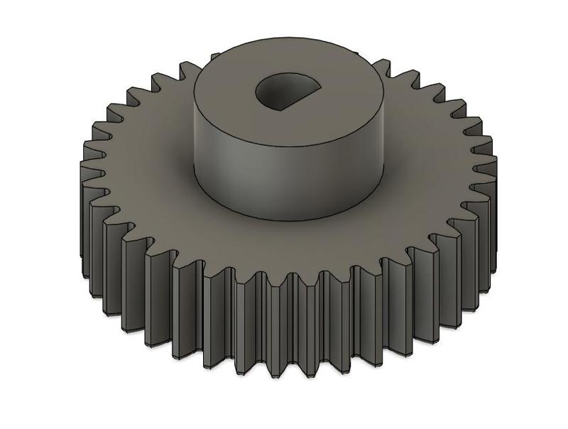 Higher Speed 37T 48P Pinion Gear for 1/10 RC Touring Car (Kyosho FZ02 compatible)