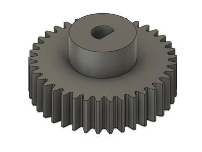 Higher Speed 37T 48P Pinion Gear for 1/10 RC Touring Car (Kyosho FZ02 compatible)