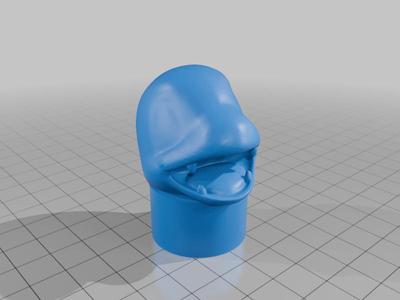 Jetta bolt cover Charmander head