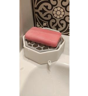 beautyfull Soap dish with exhausting pipe