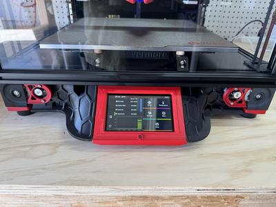 BTT HDMI5 Screen Mount For Voron 2.4 extended for Clicky Clack Fridge door!