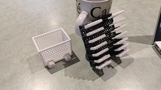 HCWS - Standard Lab Slide Glass Drying Rack