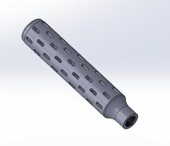 Airsoft M4 Silencer (158x30 mm)