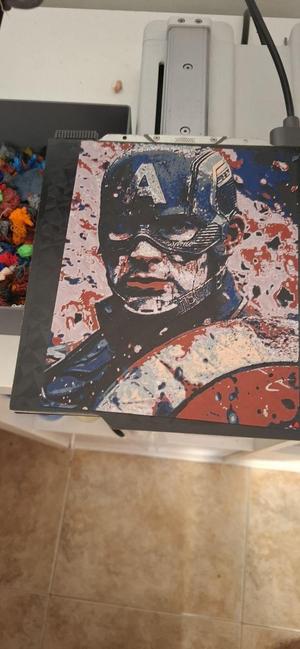 capitan america hueforge color mach