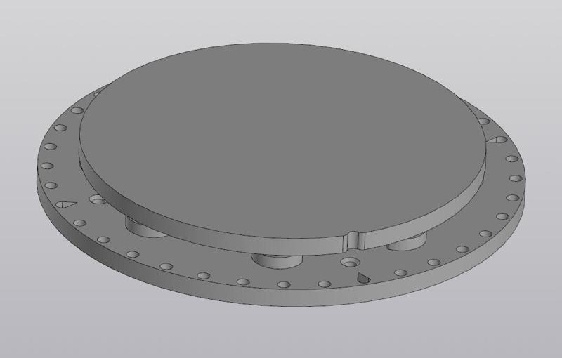 Turntable with 10 degrees step