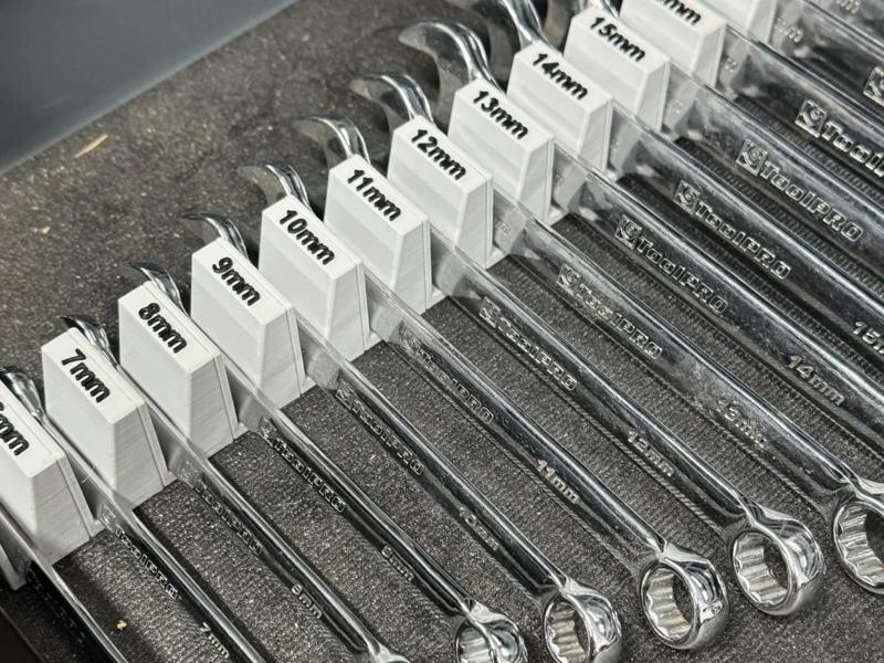 Spanner Wrench Organizer - Modular