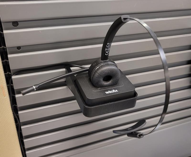 Headset Cubicle Shelf