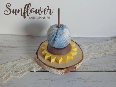 Sunflower Yarn Spinner with Bearing