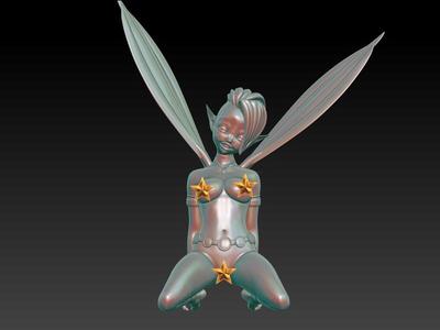 LOVELY FAIRIES - AERWYNA - EROTIC MINIATURE 75 MM SCALE