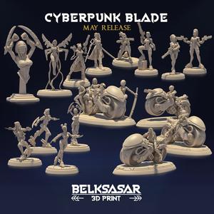 Cyberpunk Blade - Knight