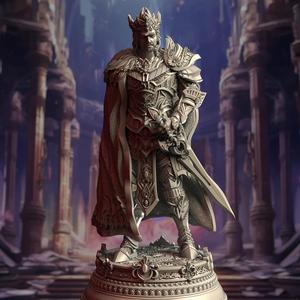 Human Warrior King - King Trendium