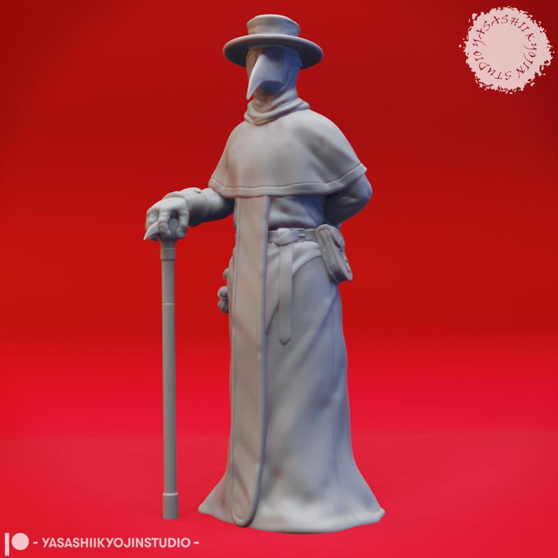 Plague Doctor Cleric - Tabletop Miniature