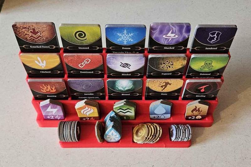 Divinity Board Game - Status and Token Holder 