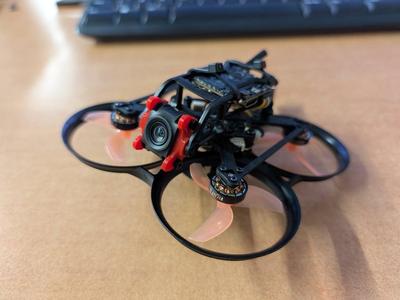 FPV Pavo Pico Camera adapter for DJI o4 Lite camera - Turns 4 screw system into 2 screw mounting 