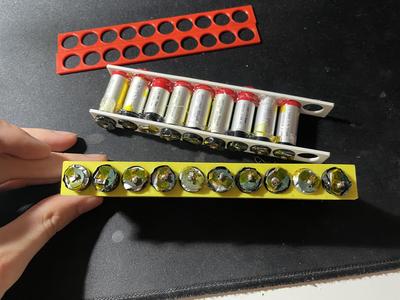 10x 13400 tray for making battery from cells
