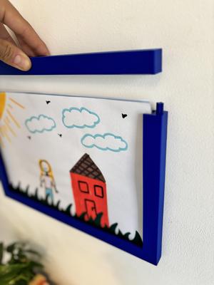 Top Loading A4 Wall Frame – Multi-Page Holder & Display for Drawings, Lists & Notes
