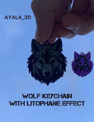 Wolf Keychain