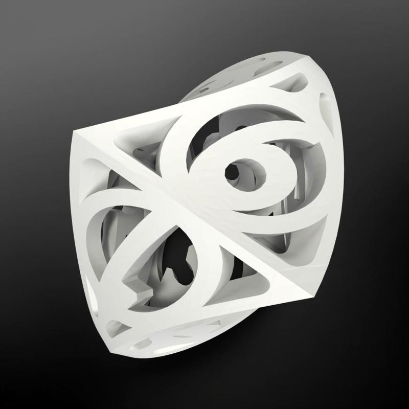 Twisty Spindle d8