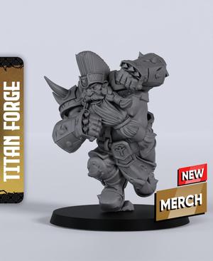 Baali of Mohawk Clan - With Free Dragon Warhammer - 5e DnD Inspired for RPG and Wargamers