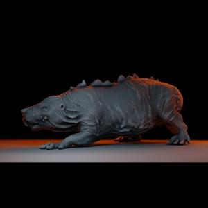 Maggie the Monstrous Mole-Rat Tabletop Miniature (02)