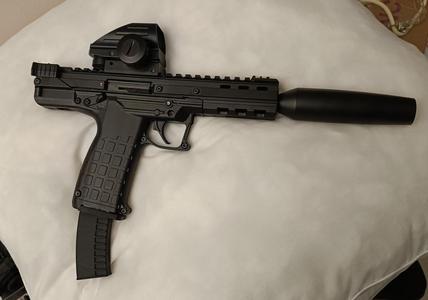 Keltec CP33 mag baseplate with fake extension 