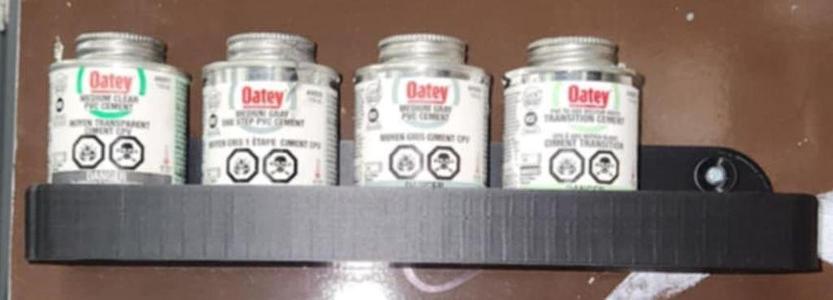ABS/PVC CEMENT BOTTLE RACK
