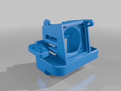 Anycubic mega zero NF Crazy with BL Touch duct