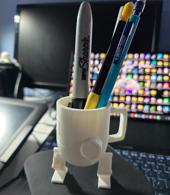 Cup Bot: The Robo-Pen Holder