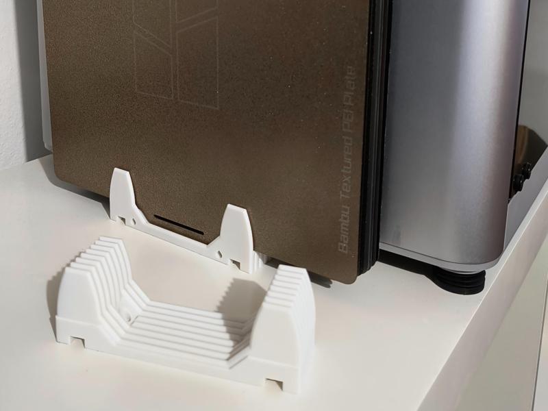 Tabletop, Kallax and Skadis modular plates holder 