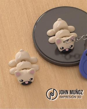 Toby el Bulldog - Articulated Version & Keychain