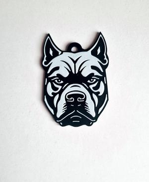 Pitbull keychain