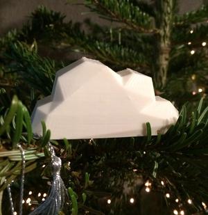Low poly cloud