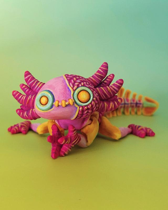 Stuffed Axolotl