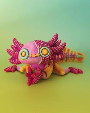 Stuffed Axolotl